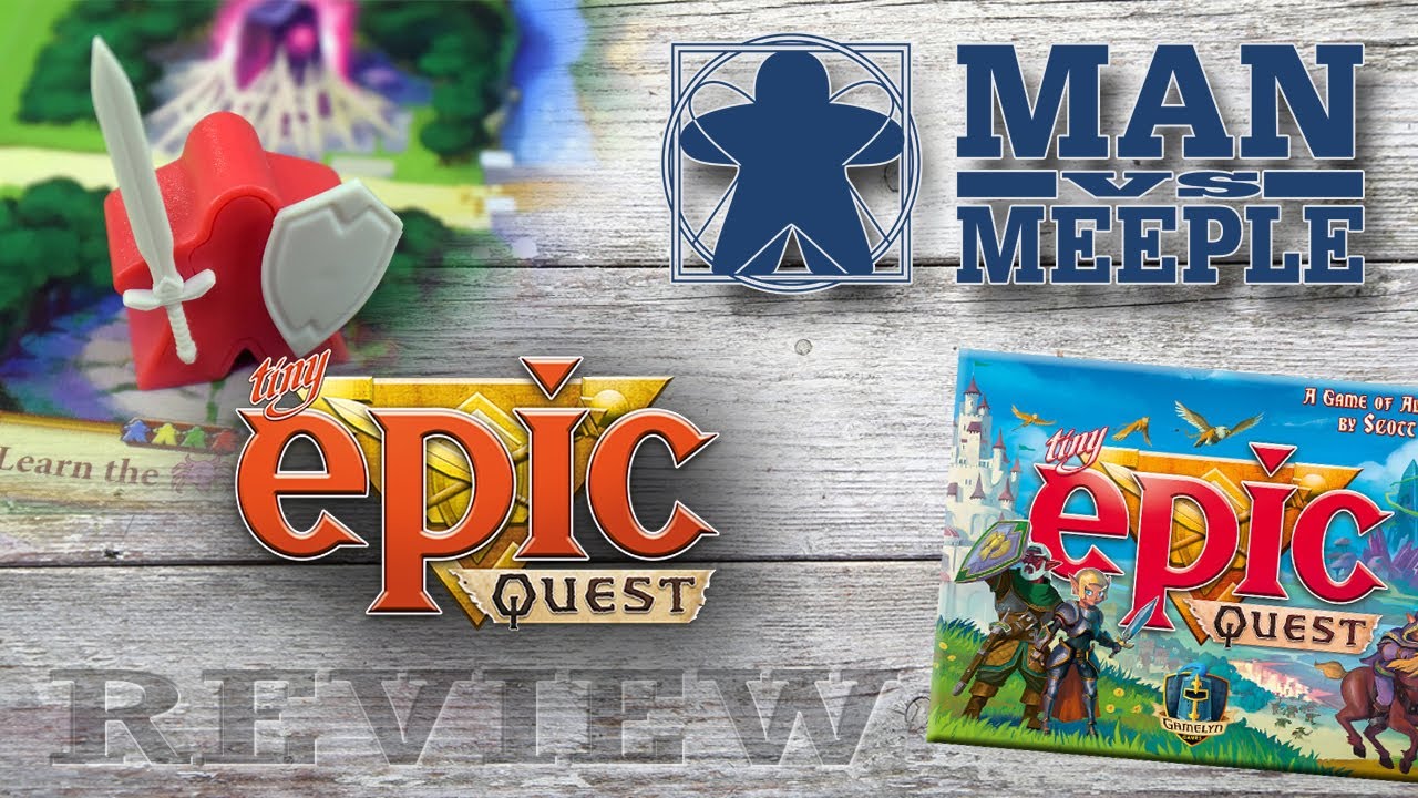 Tiny Epic Quest (Gamelyn Games) Review by Man Vs Meeple