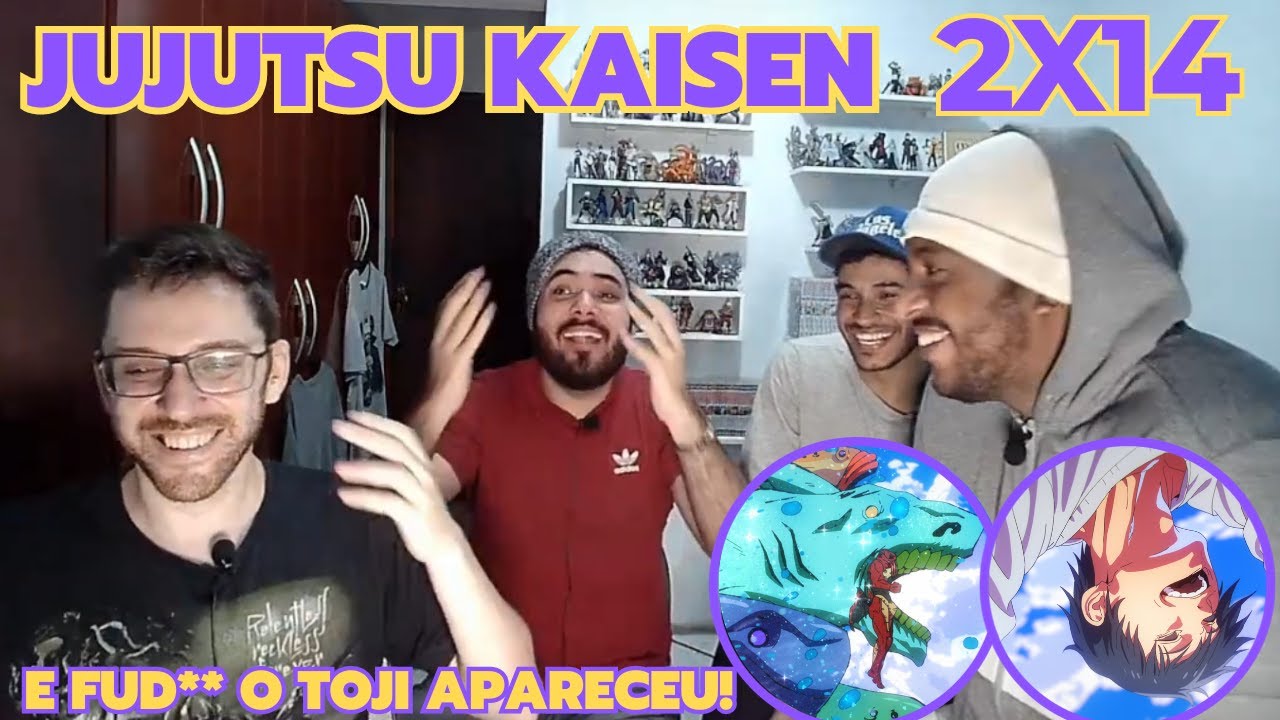 React JUJUTSU KAISEN 2x14 / Naobito Nanami e Maki vs Cthulhu 🐙