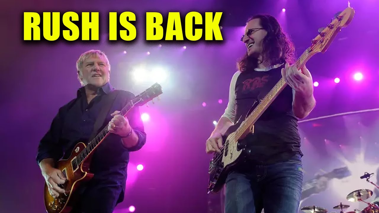 Rush Reunites After 5 Years! Geddy Lee & Alex Lifeson Return with Drummer Anika Nilles