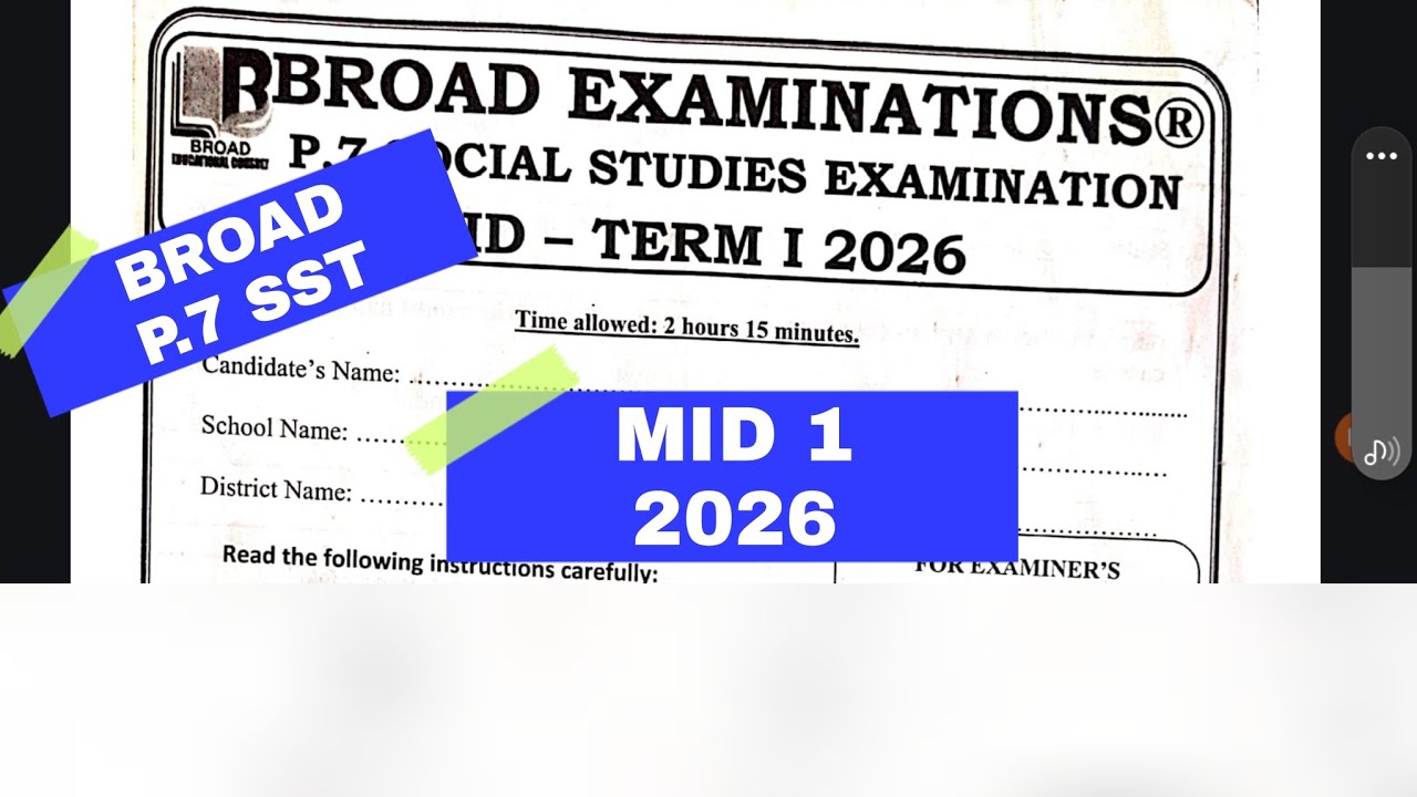 BROAD P.7 MID 1 2026