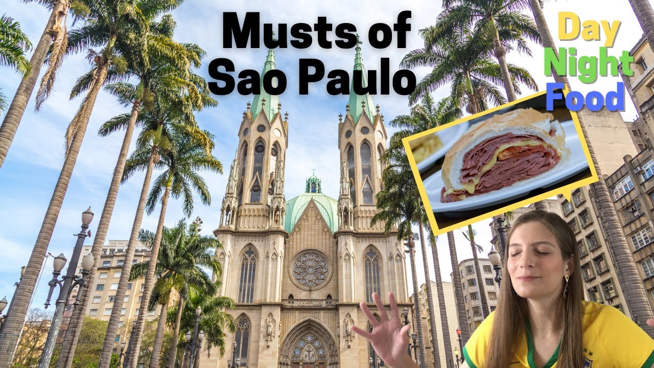 WHAT TO DO IN SAO PAULO IN 1 DAY + NIGHT + FOOD | TRAVEL GUIDE