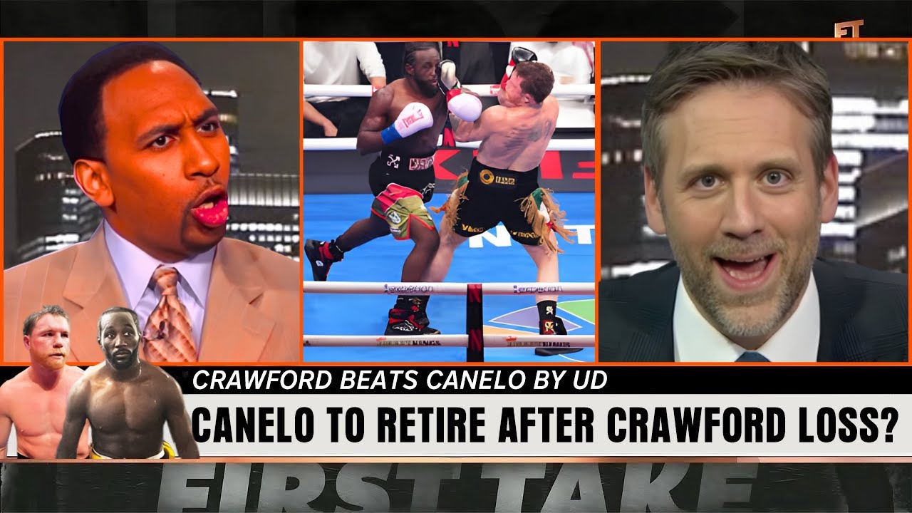 "BIGGEST DEFEAT IN BOXING" Stephen A Smith & Max Kellerman React To Canelo Alvarez Loss To Crawford