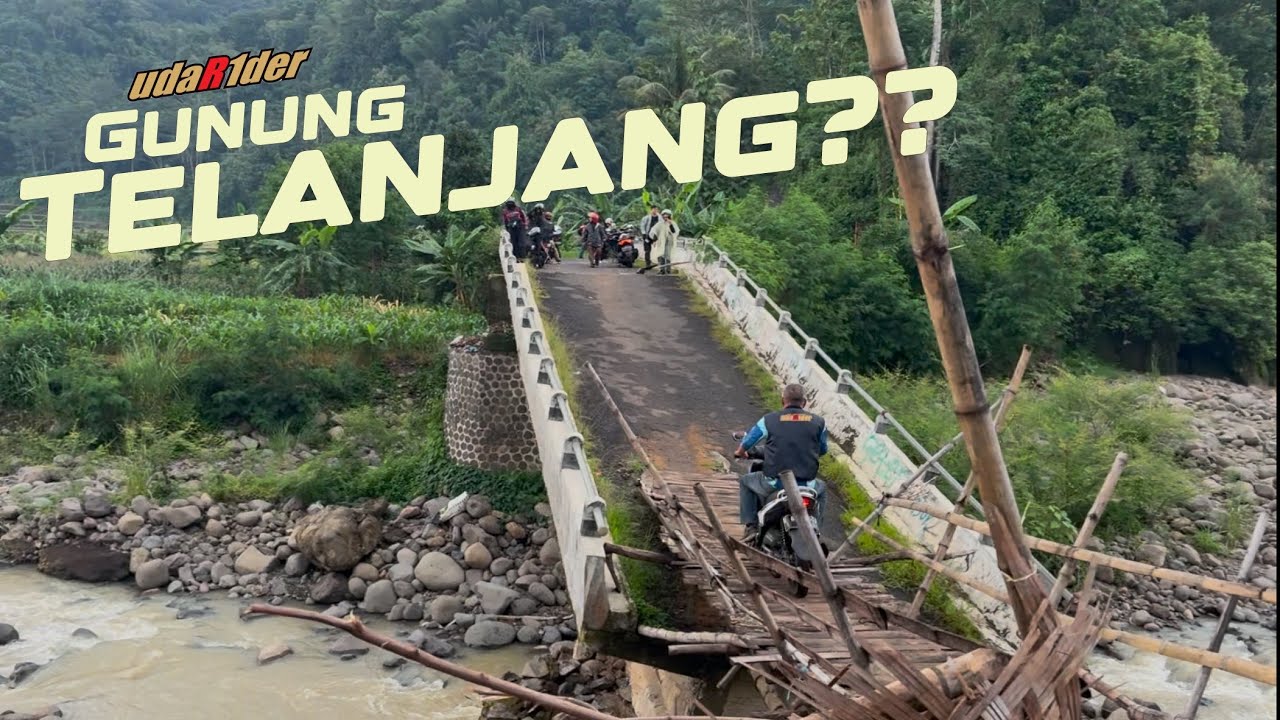 Inilah Jalur menuju Gunung Buligir Majalengka via Wado, Nyebrang Jembatan Rubuh…
