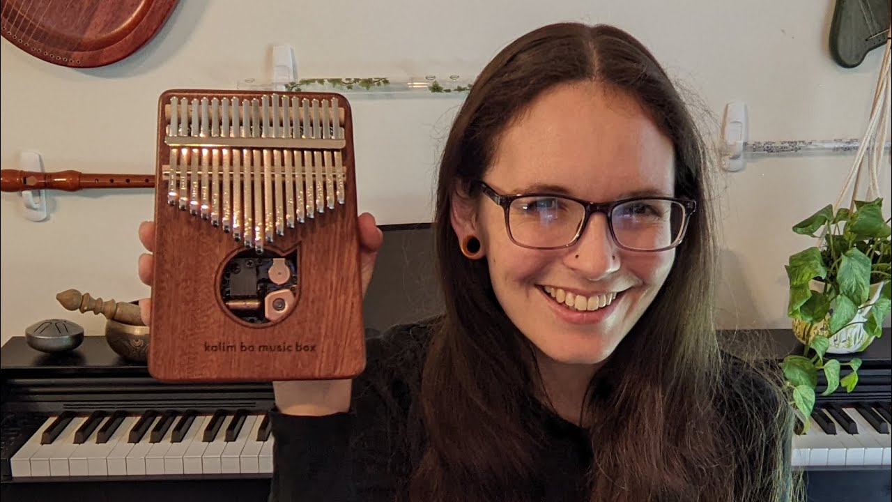 Kalimba Music Box Unboxing and Review | Thumb Piano Chosin Kalimba on Amazon
