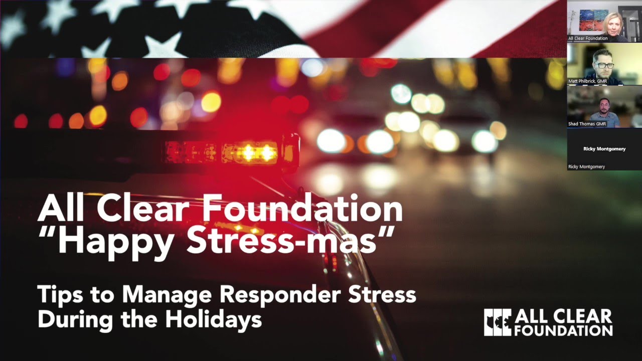 Happy Stress-mas - Tips to Manage Responder Stress During the Holidays