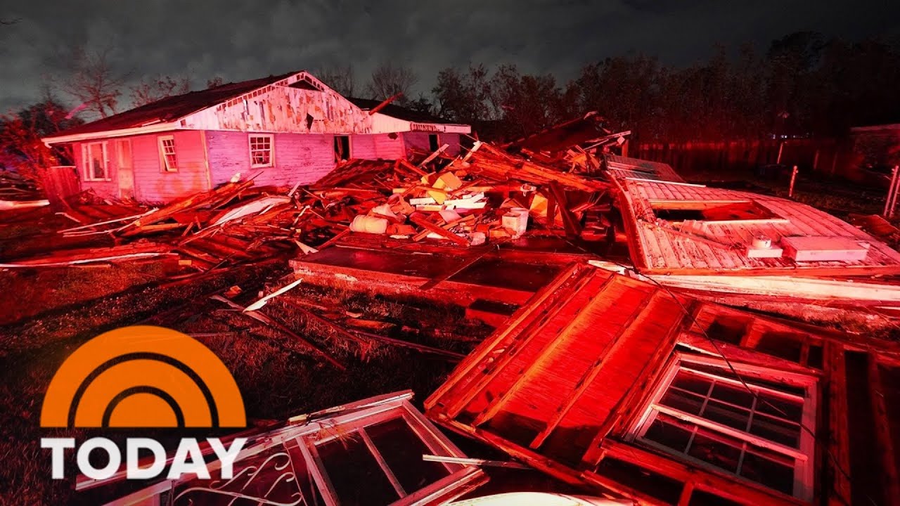Deadly Tornado Touches Down In Louisiana Leaving Path Of Destruction