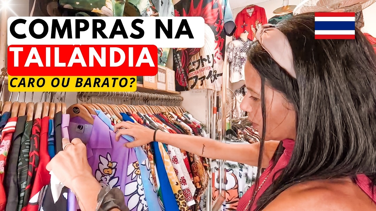 COMPRAS EM BANGKOK | UM DOS MAIORES MERCADOS DO MUNDO - TAILÂNDIA 2024