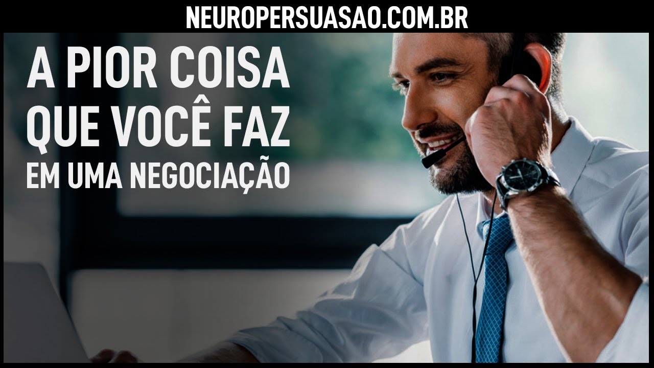 Vender um PRODUTO, IDEIA OU SERVIÇO é a PIOR coisa que você faz! | Neuro Persuasão