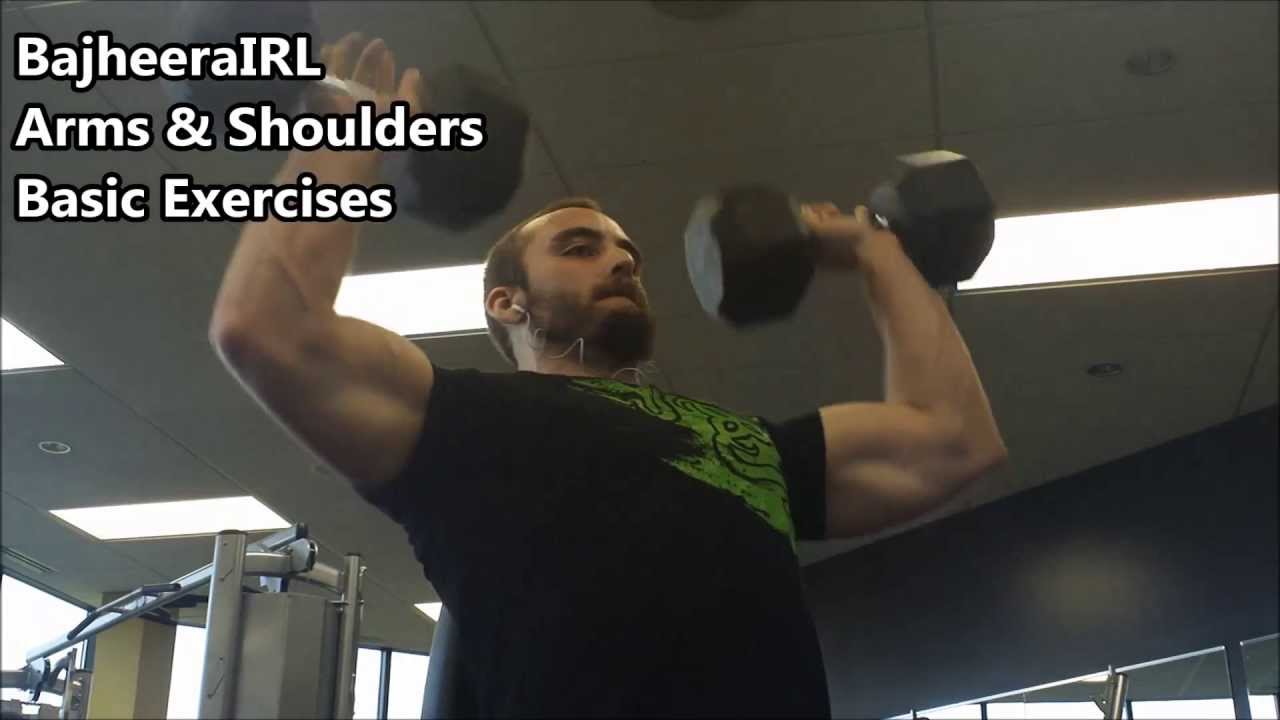 BajheeraIRL - Arms & Shoulders Workout - Basic Exercises