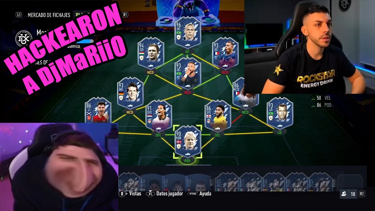 HACEN CREER A DjMaRiiO QUE HACKEAR0N SU CUENTA😂