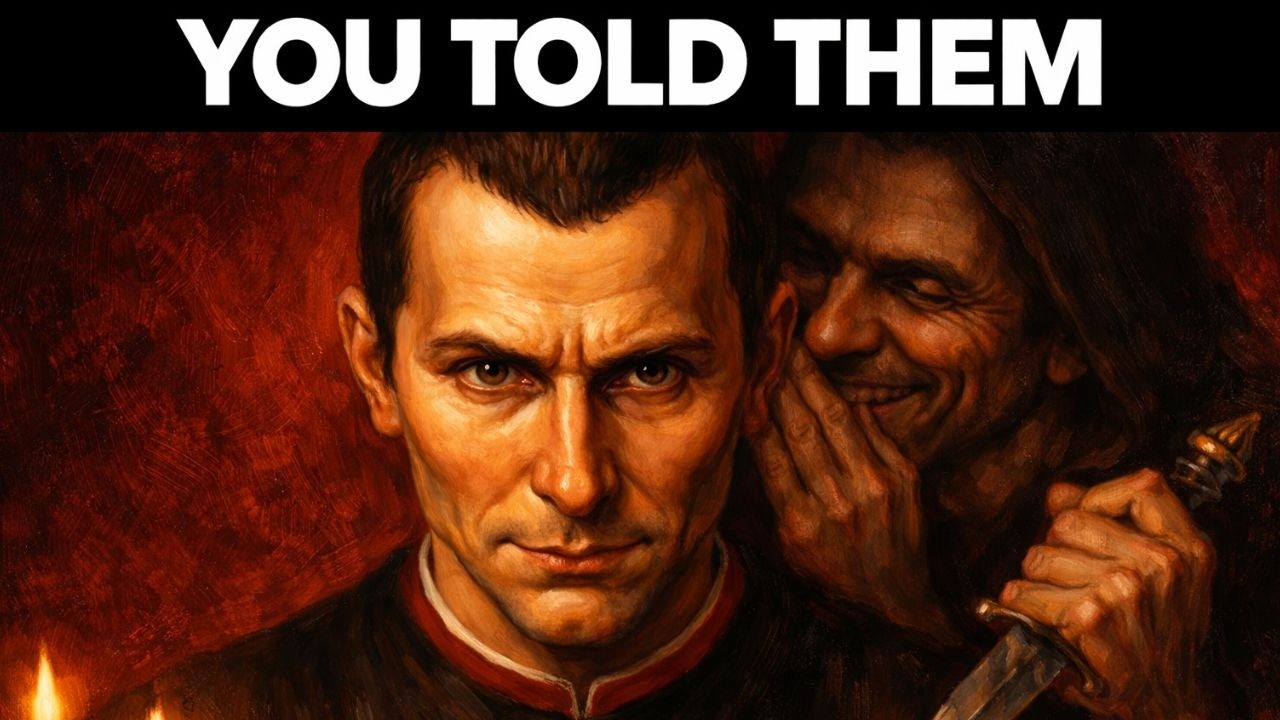 They Already Know How to Beat You — You Told Them| Machiavelli