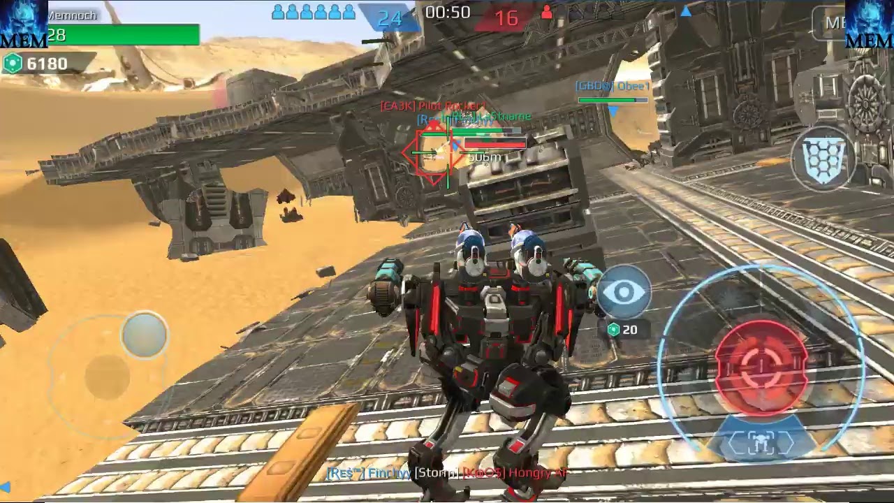 [~RL~] Memnoch | War Robots | Live Stream