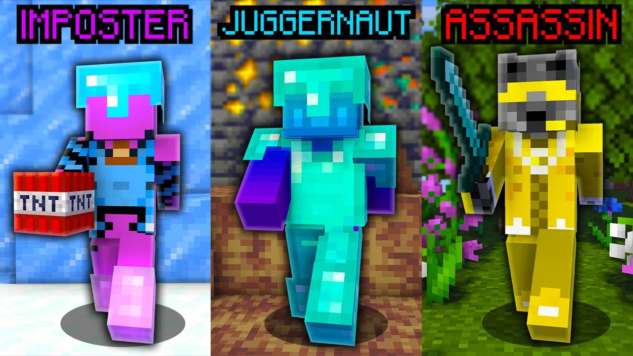 Minecraft Manhunt, But Hunters Have Roles REMATCH
