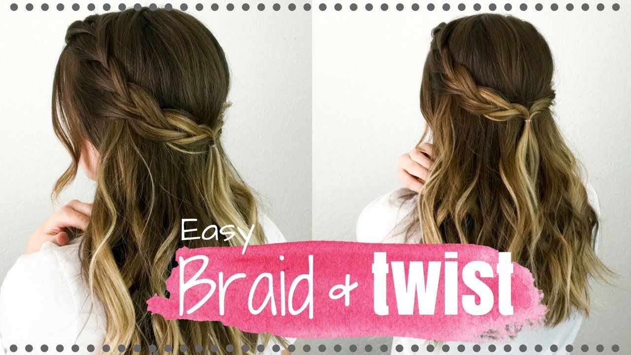 EASY Half-up Hairstyle || Hazel Darling