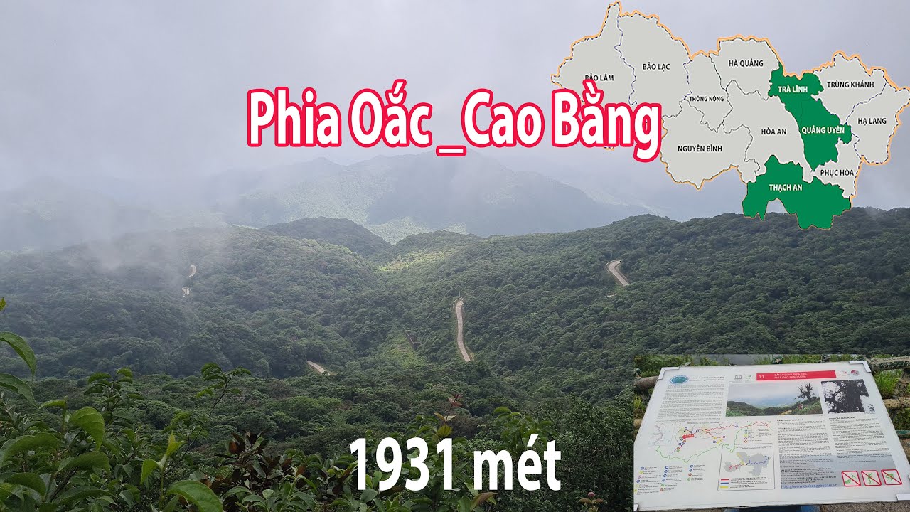 Đỉnh núi PHIA OẮC Cao Nhất của Cao Bằng _ Discovering Cao Bang
