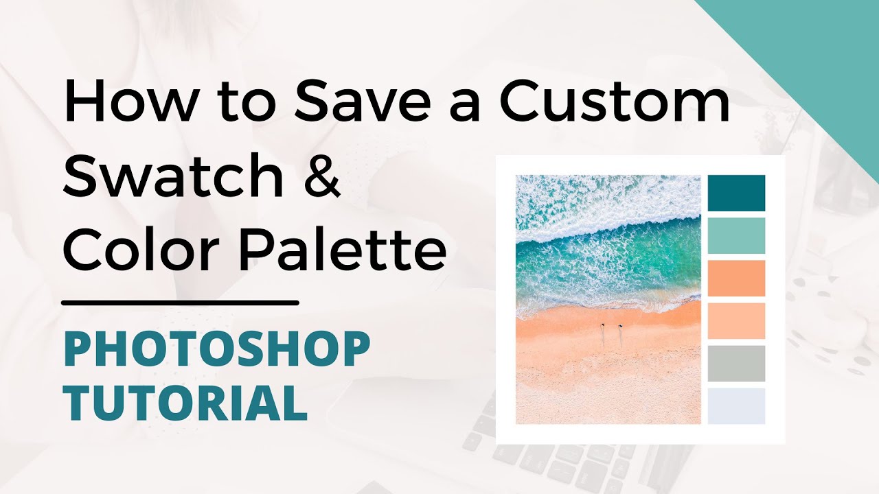 Как создать собственную цветовую палитру и образцы из фотографии в Photoshop