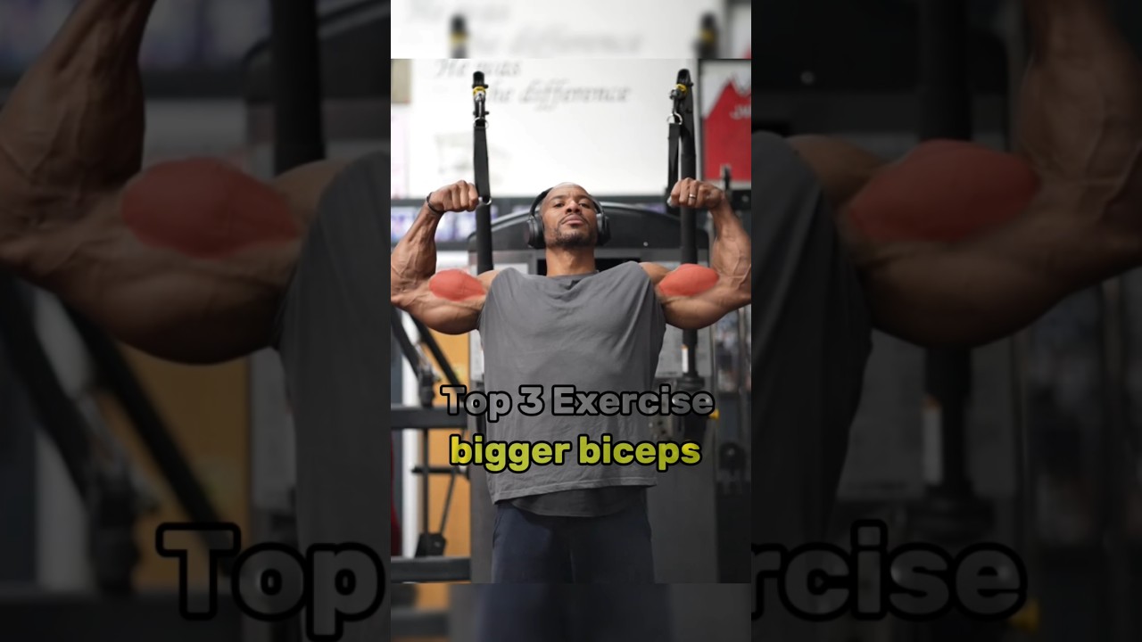 Bigger Biceps Workout | 3 Effective Exercises
