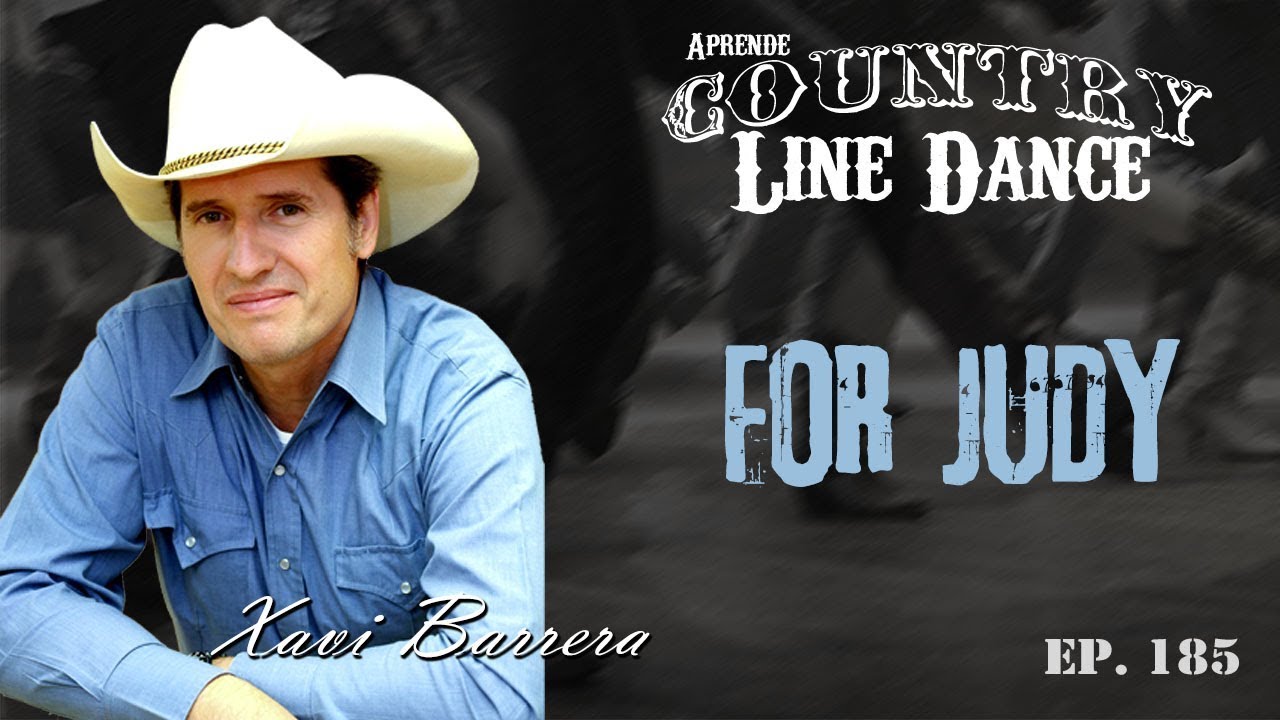 Como bailar FOR JUDY - 32 tiempos Country Line Dance Clase y Baile. Principiante.