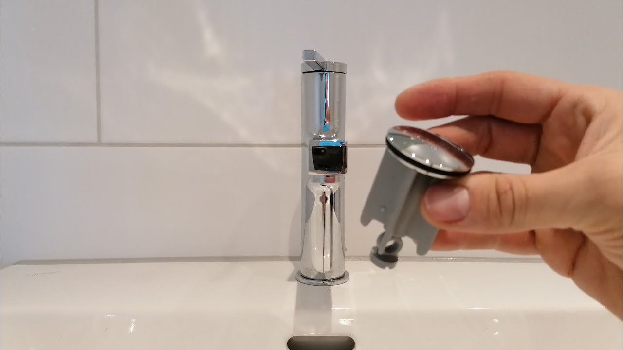 Stopfen Ablaufventil einstellen/regulieren