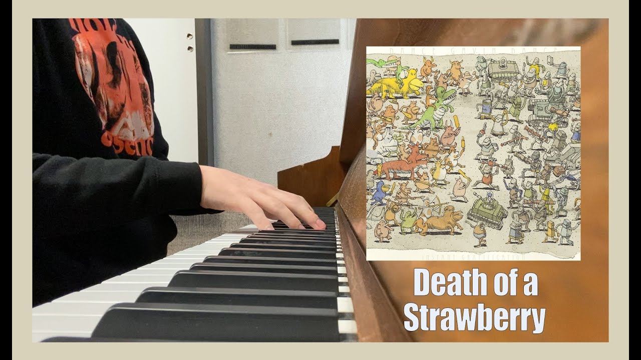 Dance Gavin Dance - Death of a Strawberry (Piano Cover) [WEEK OF DGD 2/7]