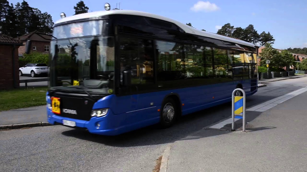 Unique CO2 savings with hybridised Scania Citywide running on biodiesel