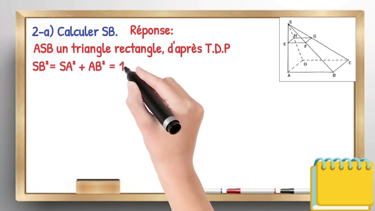 Exercice géométrie dans l'espace