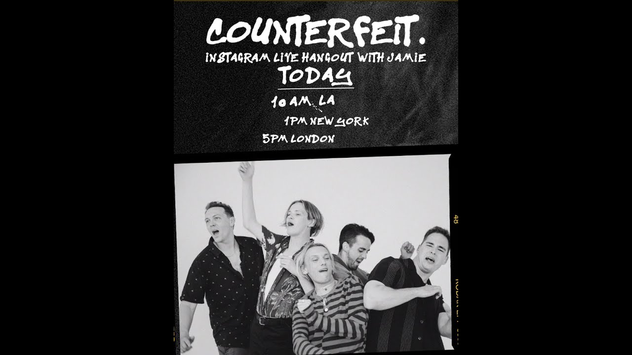 Livestream with the guys from Counterfeit 26.03.2020