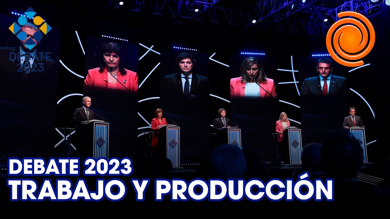 Eje Trabajo y Producción - SEGUNDO DEBATE PRESIDENCIAL 2023