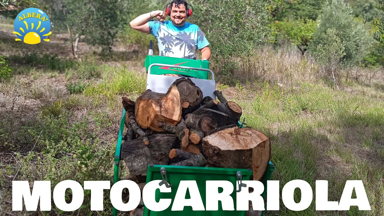 (MOTOCARRIOLA) prova pratica STRA CARICA e in forte PENDENZA di una POWER TRACK 1400 Active!