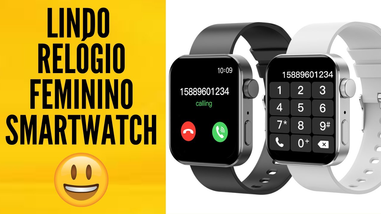MELHOR SMARTWATCH FEMININO BOM e BARATO