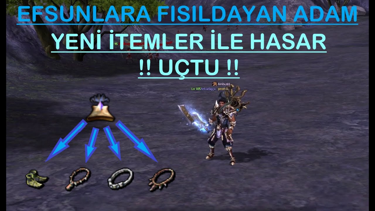 Metin2 Tr Sıfırdan Binlerce Wonluk Bedensel Serisi l LEVEL UP 105! YENİ EŞYALARLA HASARI UÇURDUK !!
