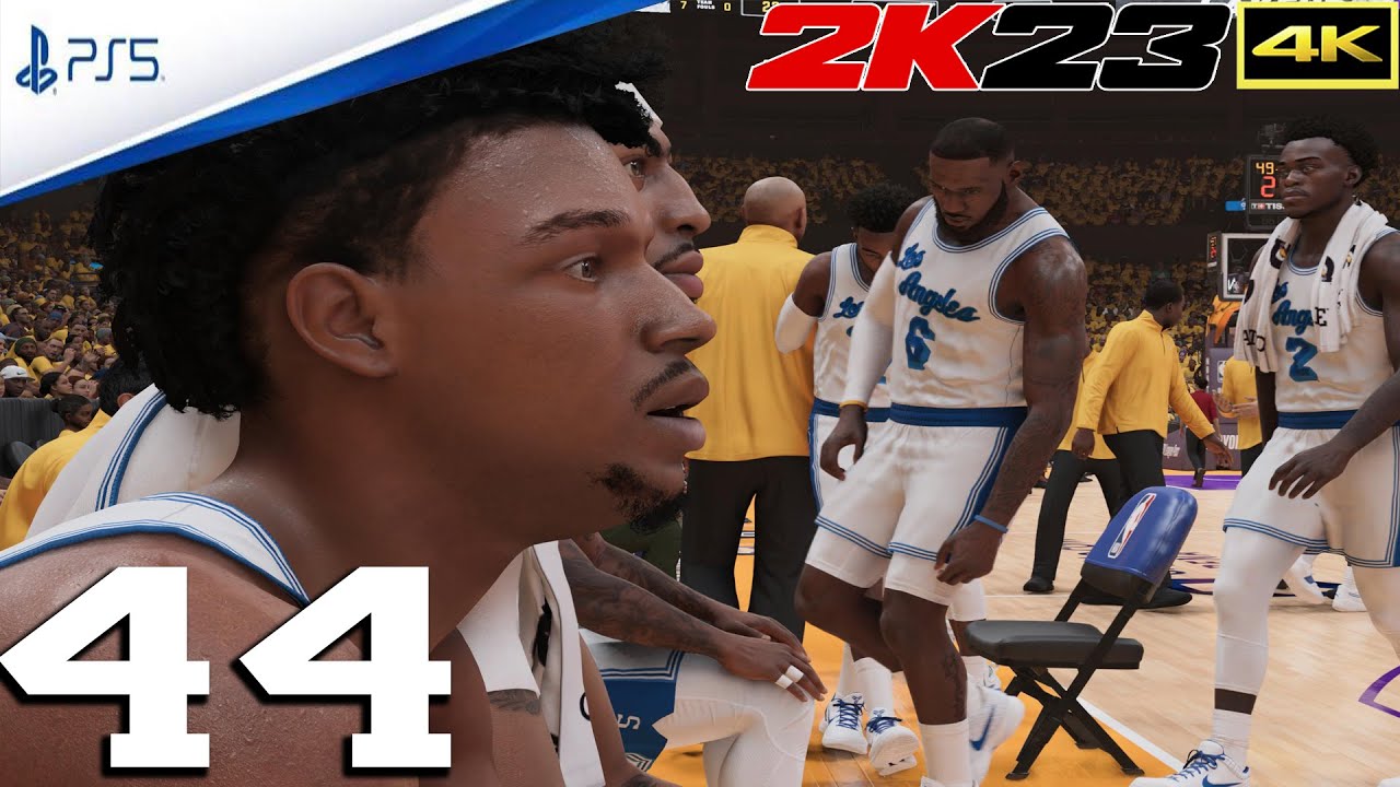 Bronny James NBA 2K23 My Career #44 | Semi-Finals Game 2 vs PELICANS