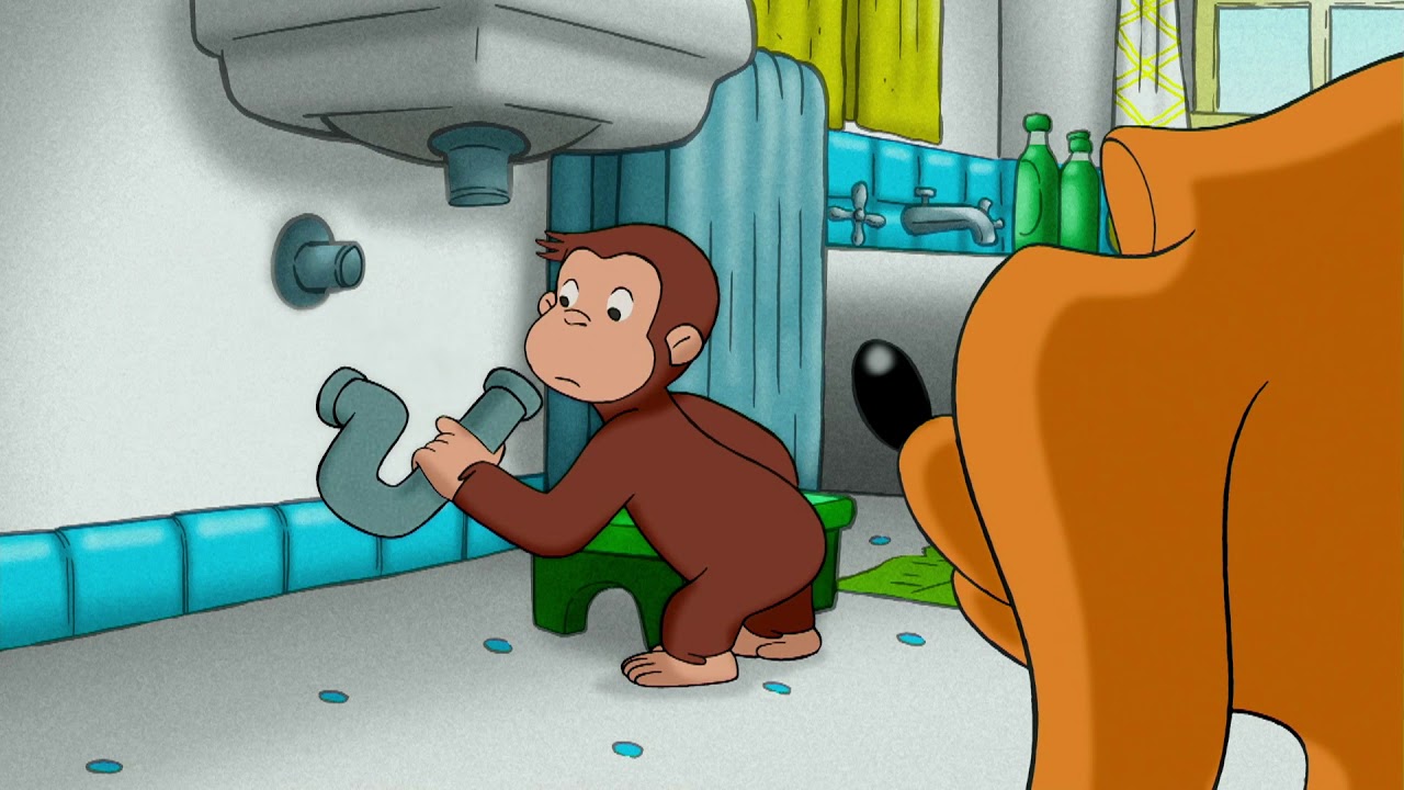 Jorge el Curioso en Español Castellano 🐵Ayudante de Fontanero 🐵El Mono Jorge