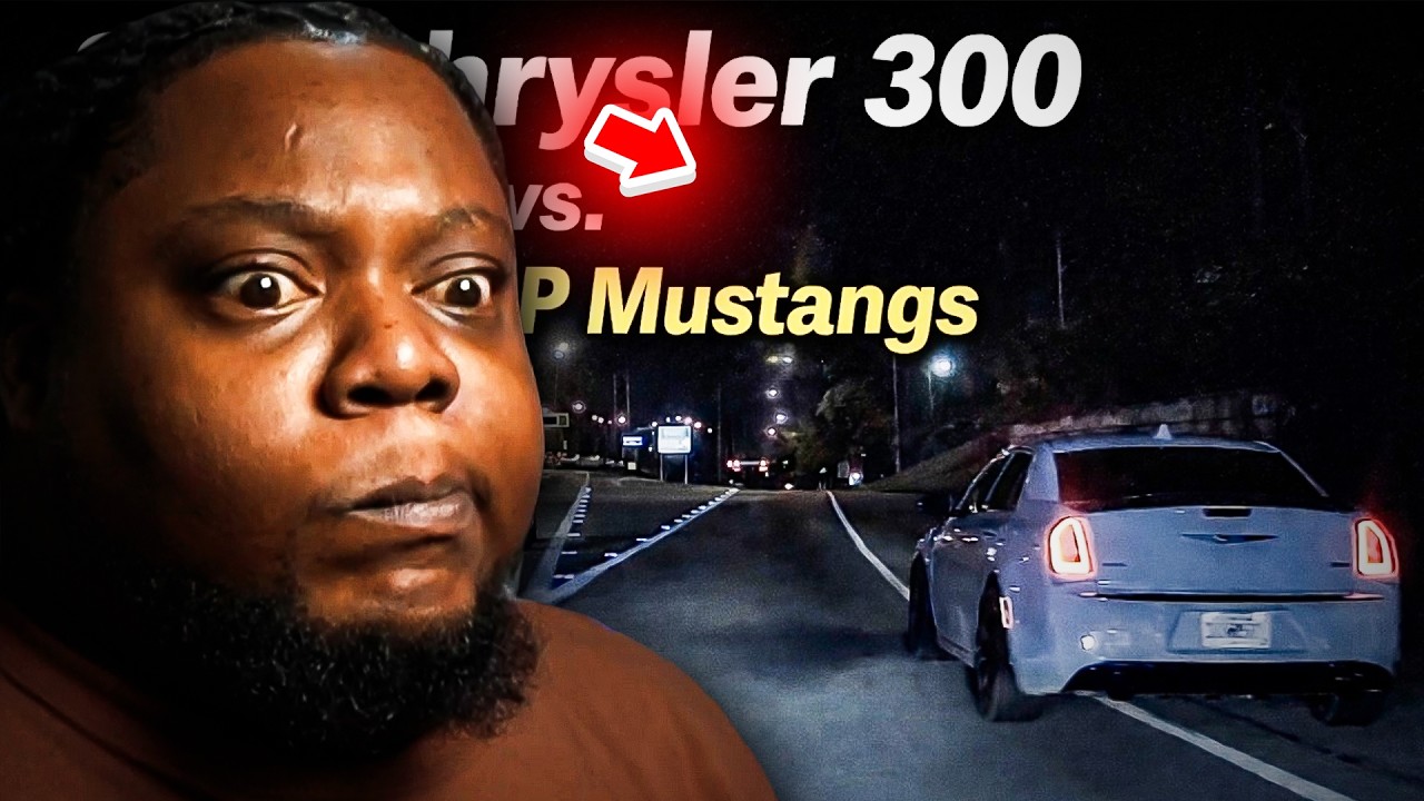 SRT Chrysler 300 Takes On Two GSP Mustangs REACTION!