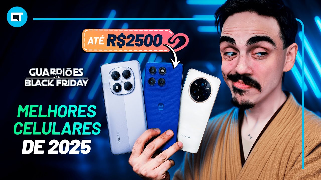 Melhores Celulares até 2500 | Redmi Note 14 Pro+ 5G, Motorola Edge 60 Pro ou Realme 14 Pro+
