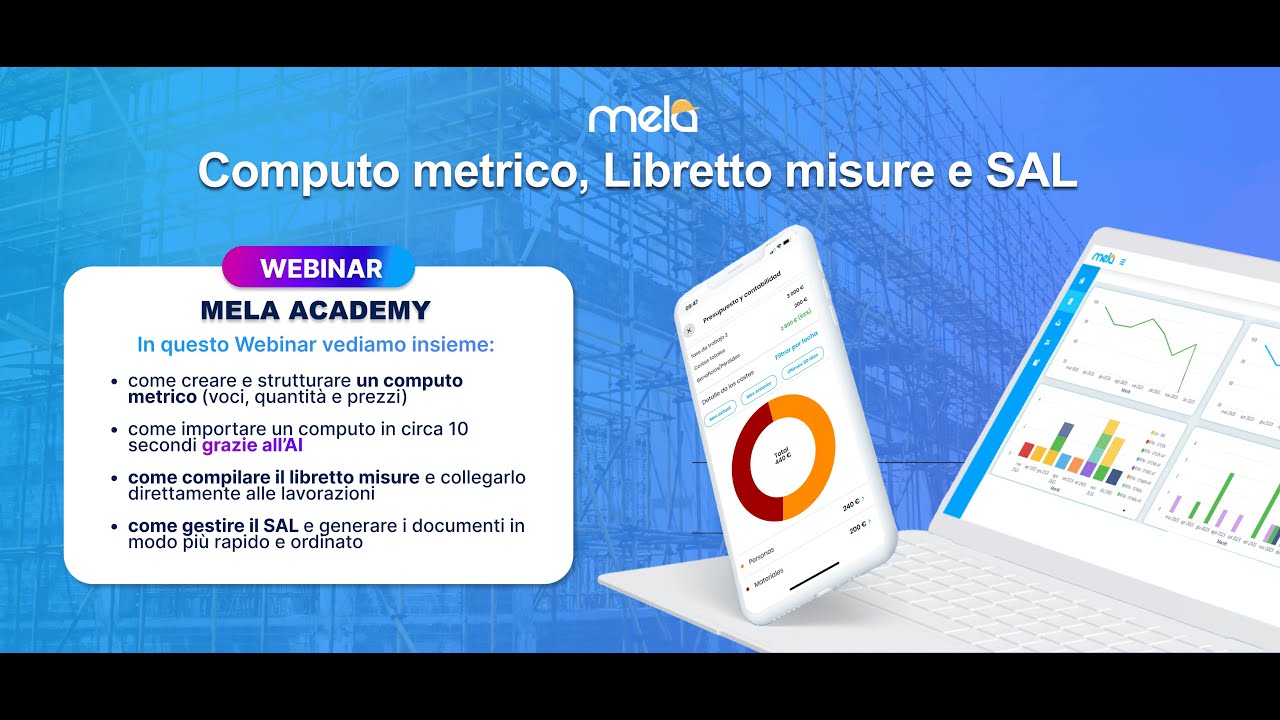 Webinar: Computo metrico, libretti misure e SAL