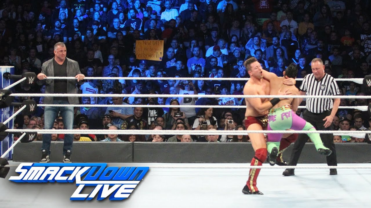 Shane McMahon & The Miz vs. local competitors: SmackDown LIVE, Nov. 20, 2018