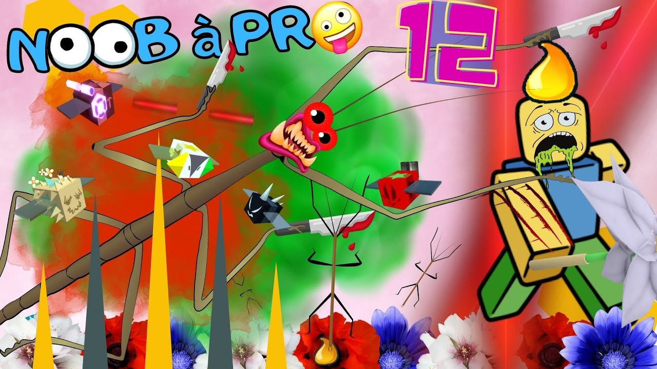 NOOB à PRO : 12 : devenir une STAR ! oeuf, amulette, stick bug, on s'arrête plus !