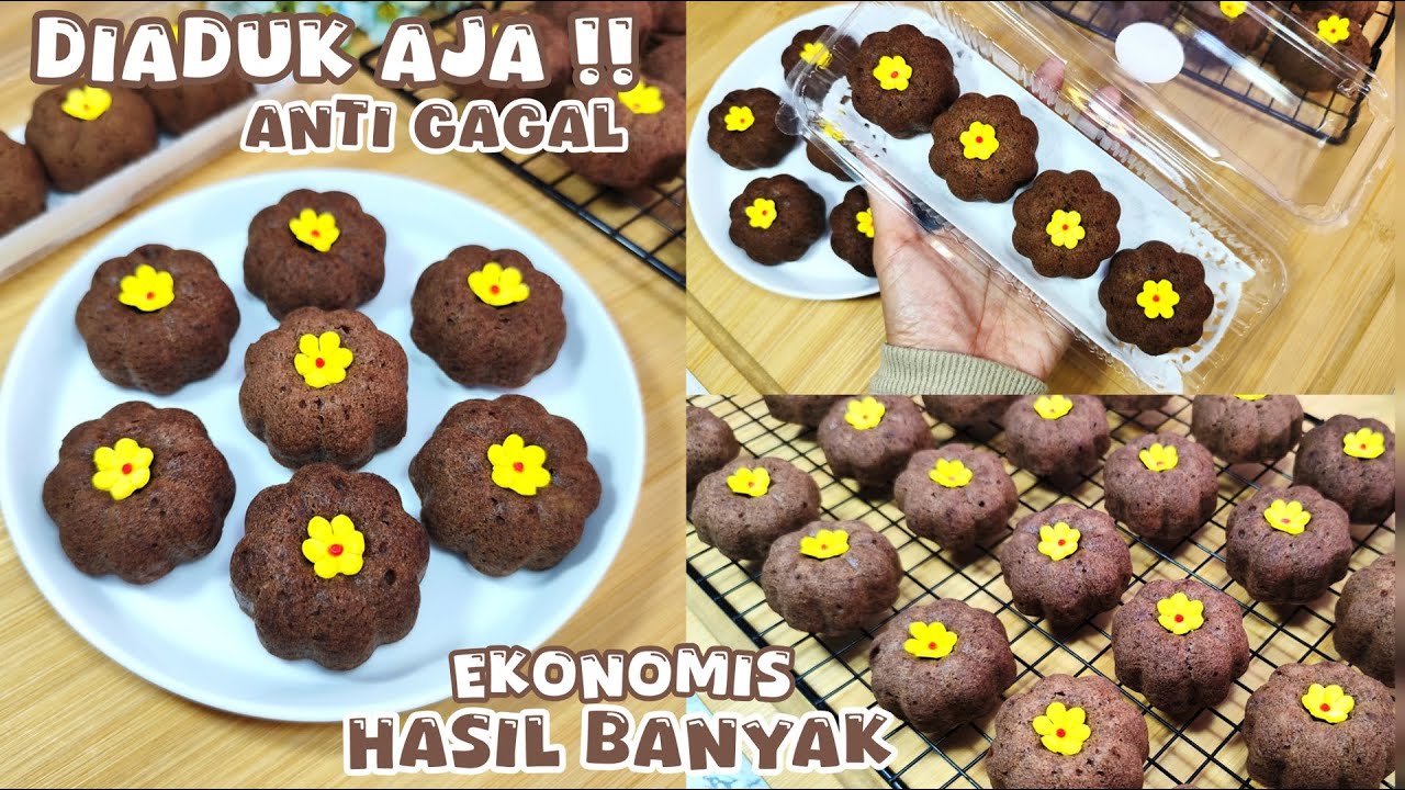 RESEP UNTUK PEMULA ANTI GAGAL TANPA MIXER ‼️ DIADUK AJA EKONOMIS DAN HASILNYA BANYAK