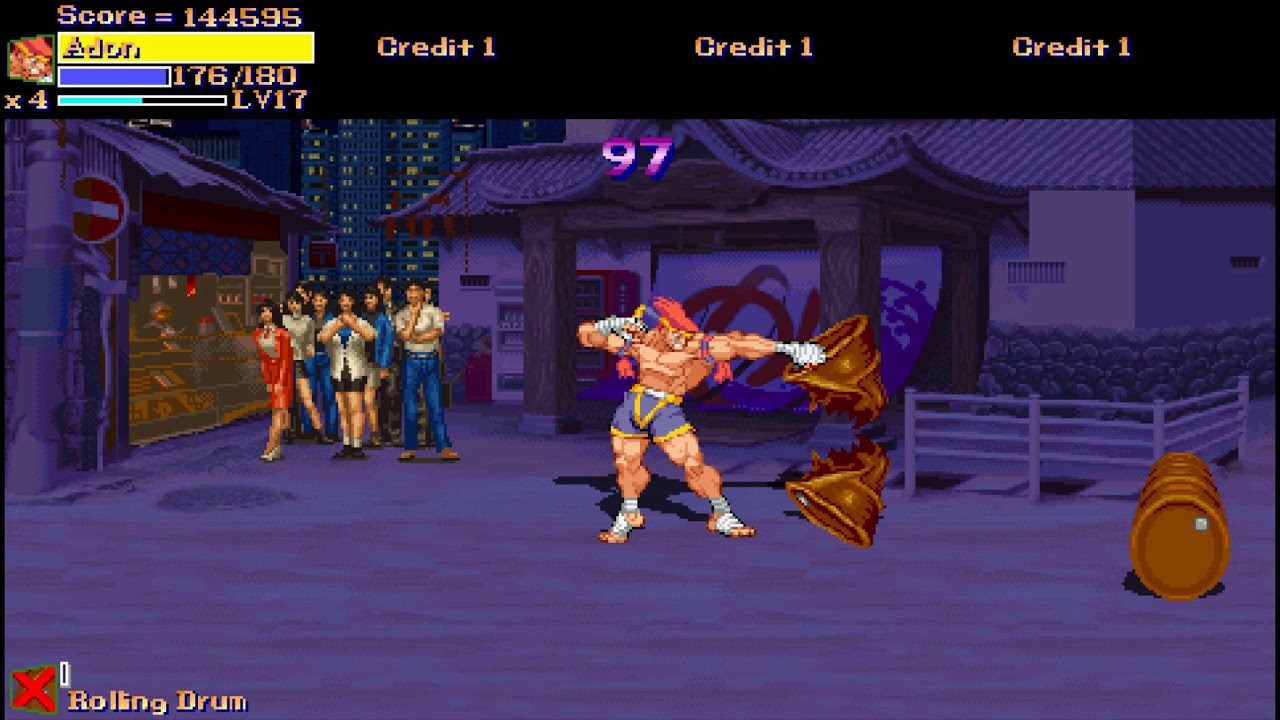 Final Fight LNS Ultimate MUSOU complete play Adon