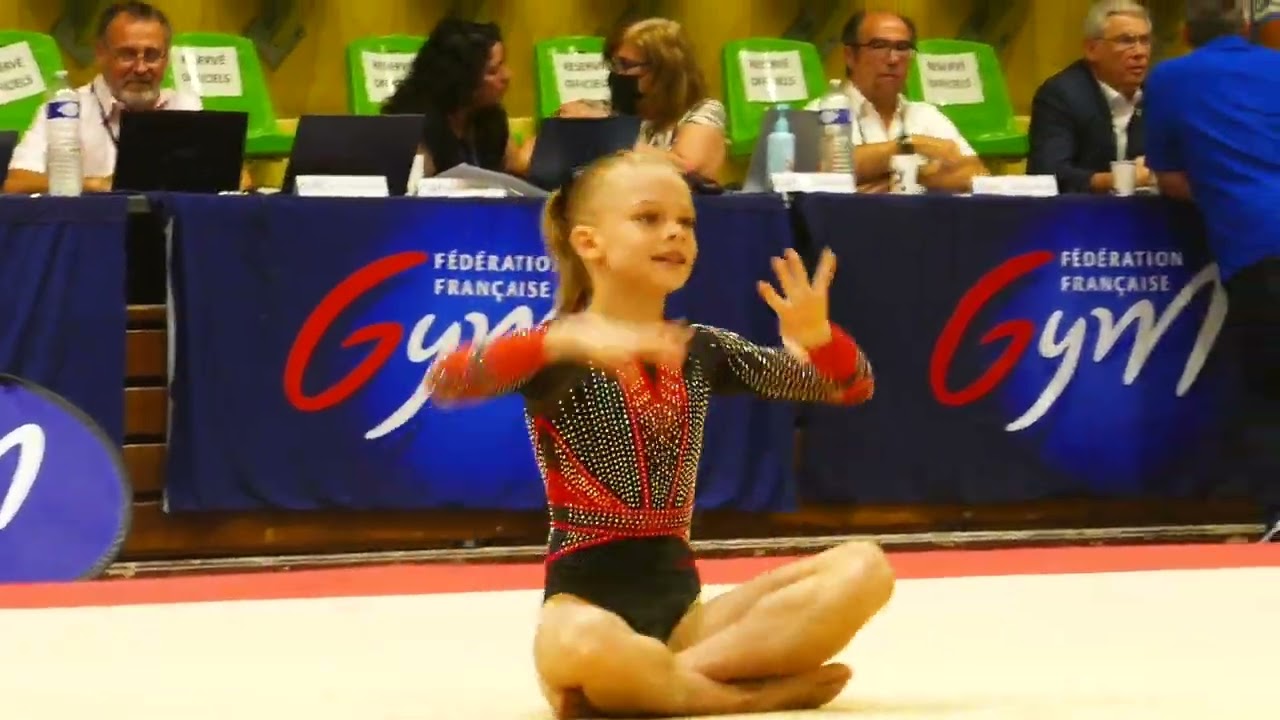 Louane Plisson (2012) - avenir 10ans - France elite 2022