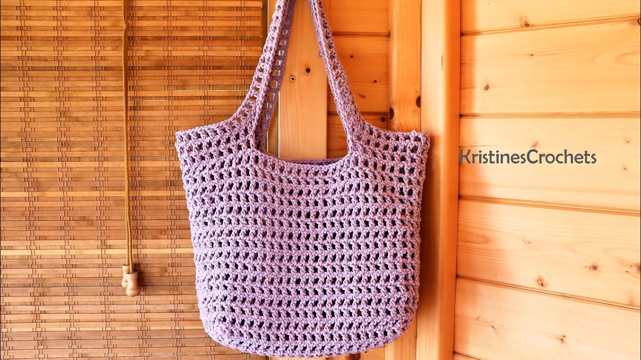 How To Crochet Simple & Easy Net Bag