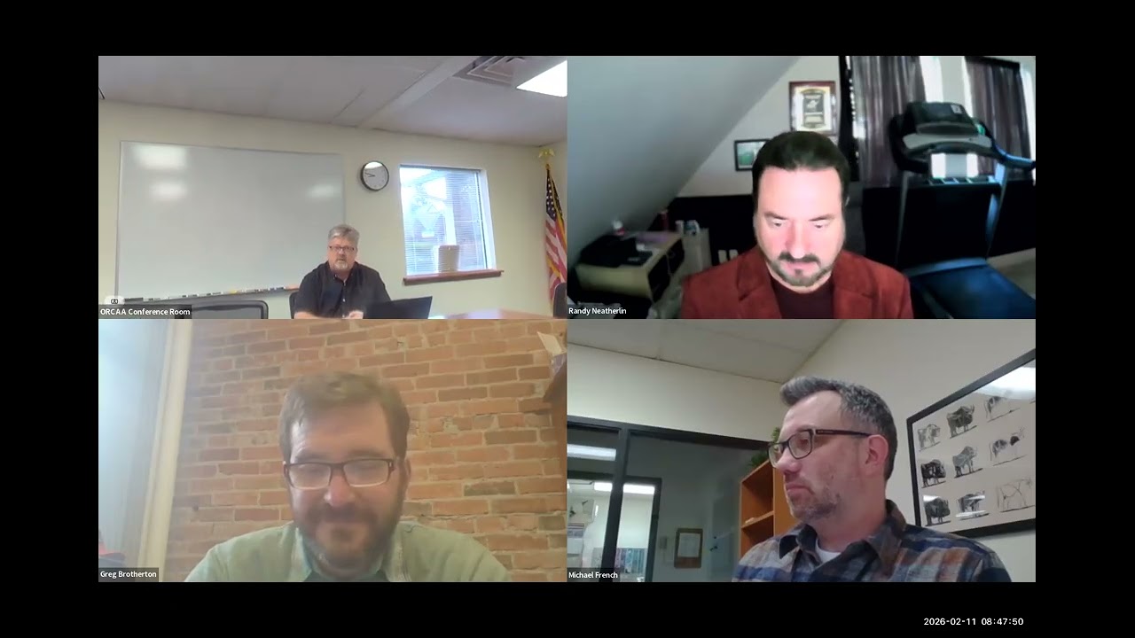 Feb 11, 2026 – ORCAA Finance Committee