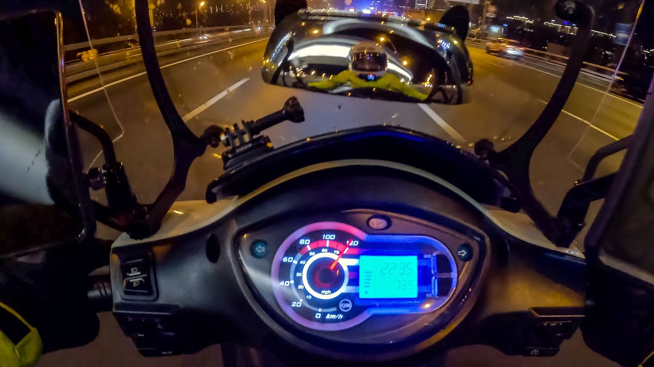 1100 КМ ВО ВЕСЬ ГАЗ НА СКУТЕРЕ SYM SYMPHONY SR125. ОДИНОЧНЫЙ МОТО ДАЛЬНЯК.