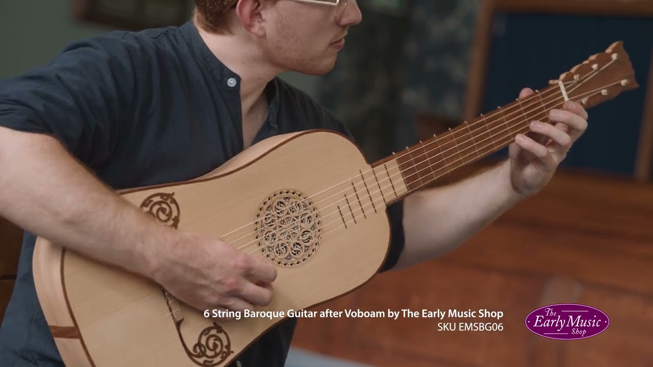 6 String Baroque Guitar after Voboam by The Early Music Shop
