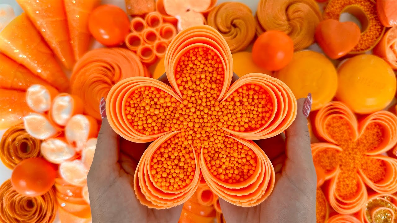 ASMR SOAP ★ Compilation set soap ★ Crushing soap boxes with glitter, foam & starch ★ Clay cracking ★