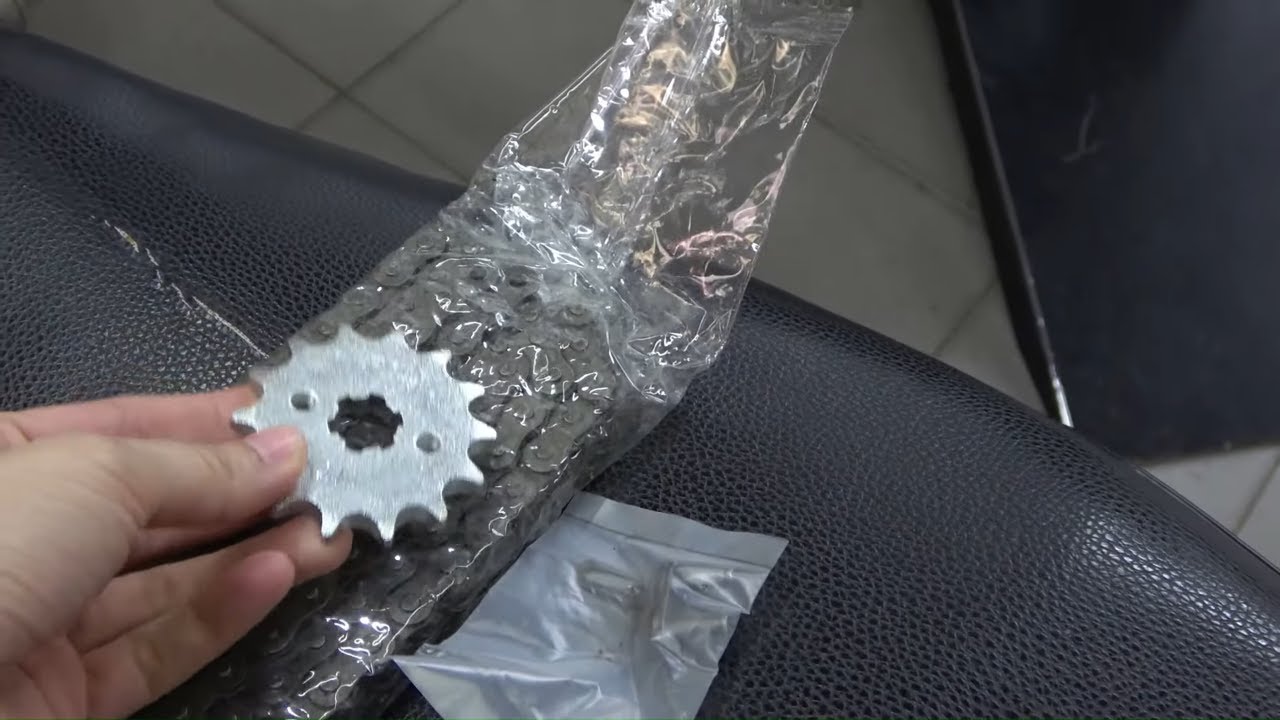 chain and gear replacement: HONDA WAVE 110cc