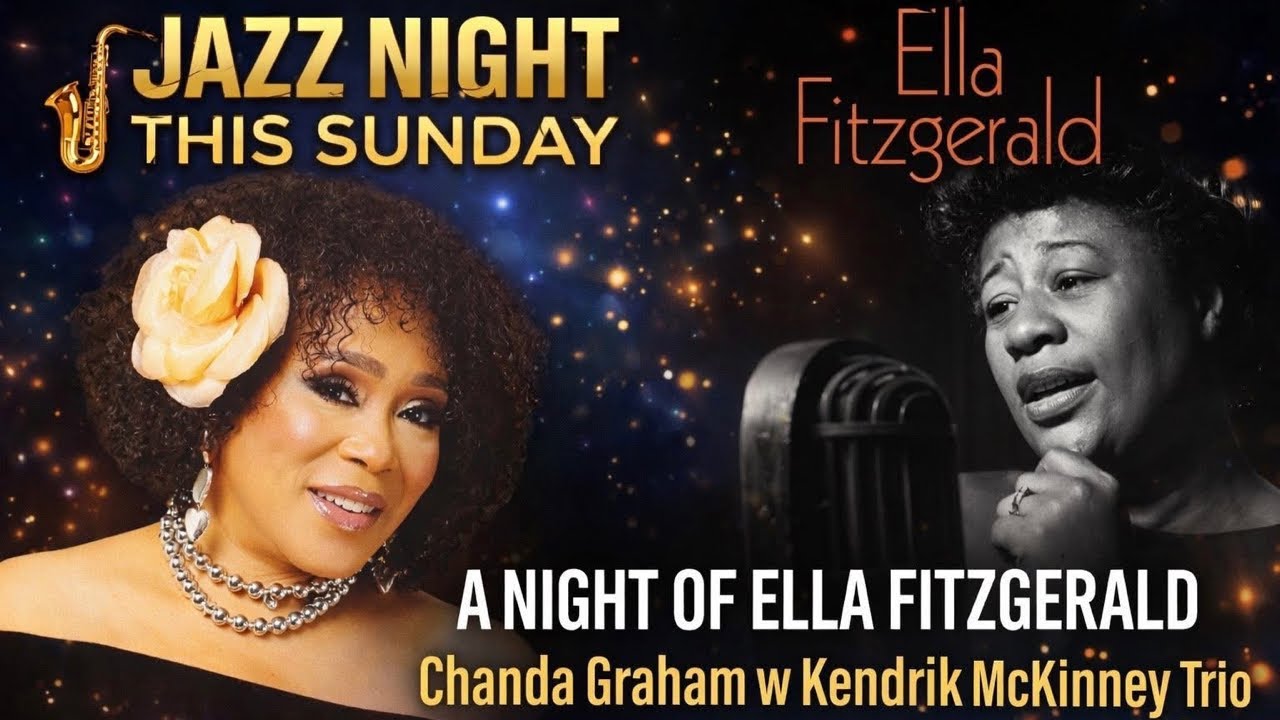 A Night of Ella Fitzgerald | Chanda Graham w Kendrik McKinney Jazz Trio | Live Jazz Set 1
