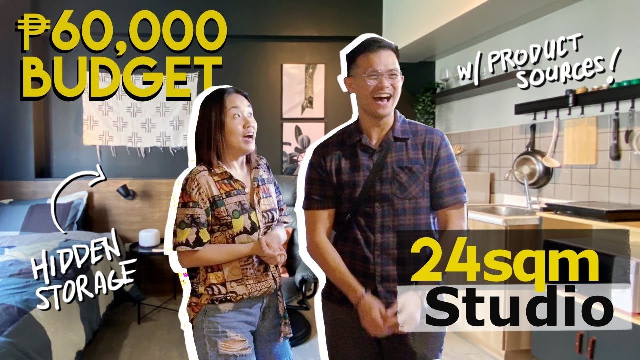 Industrial Budget Condo Makeover!🌟 // Small Space Storage Ideas👍 // by Elle Uy