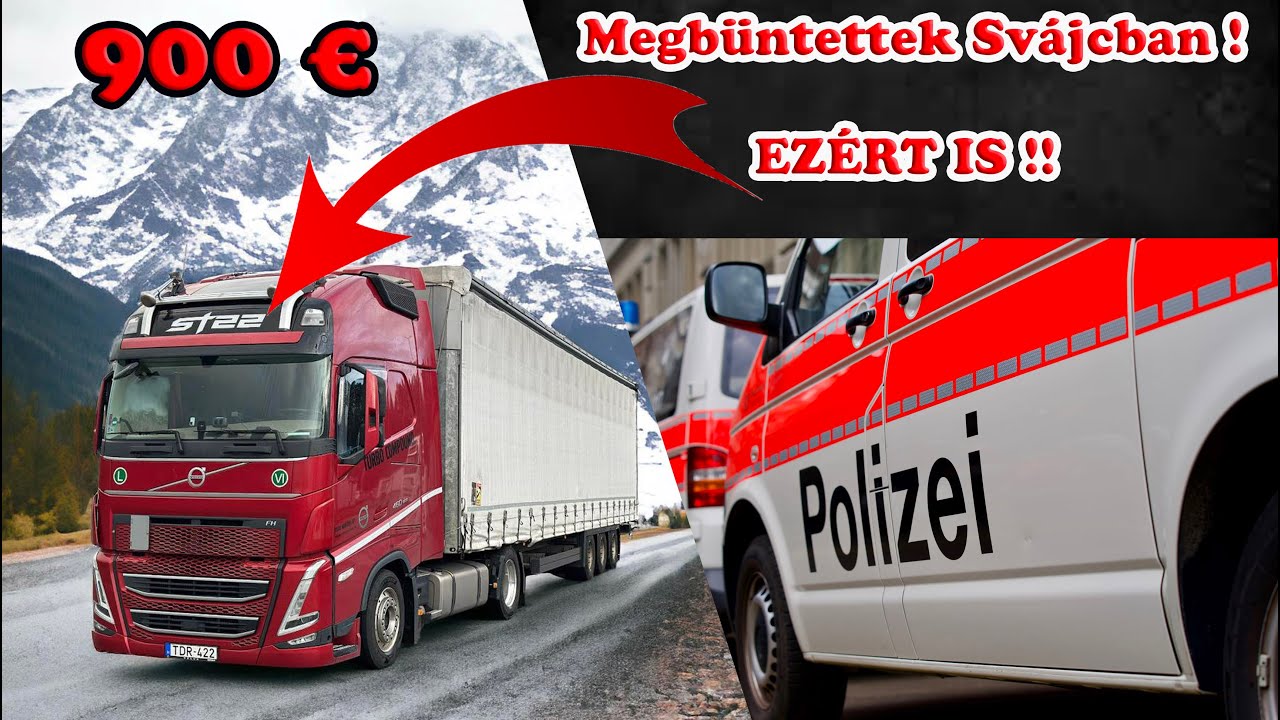 Megbüntettek Svájcban